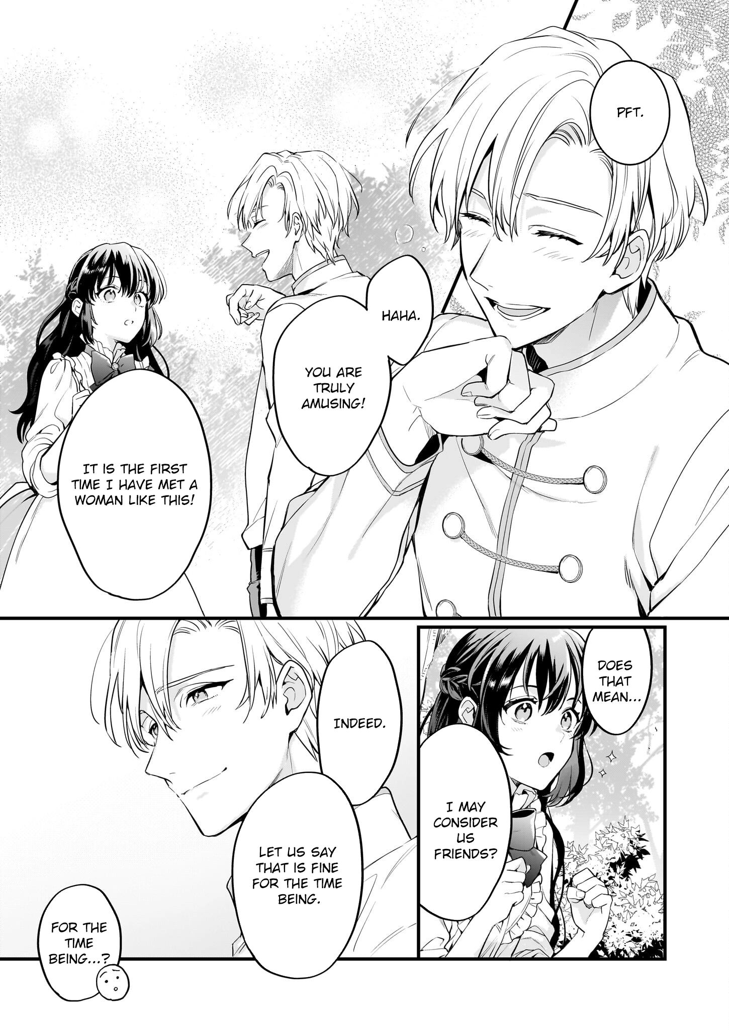 The Exiled Former Lady Loved by a Prince She Found in the Forest, Awakening as a Saint. Chapter 4 Page 27